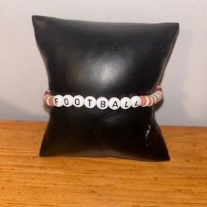 Football Heishi Bracelet